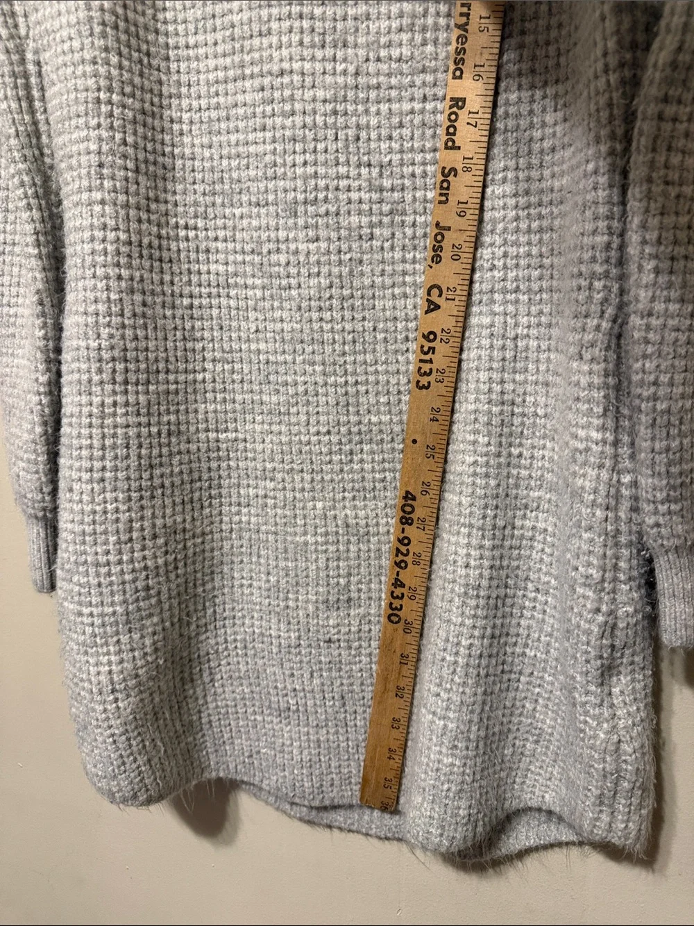 KUHL Cozy Women's Light Gray Turtleneck Sweater Dress M.